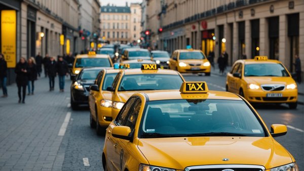 Services taxi lille : disponibles 24/7 et réservables en ligne